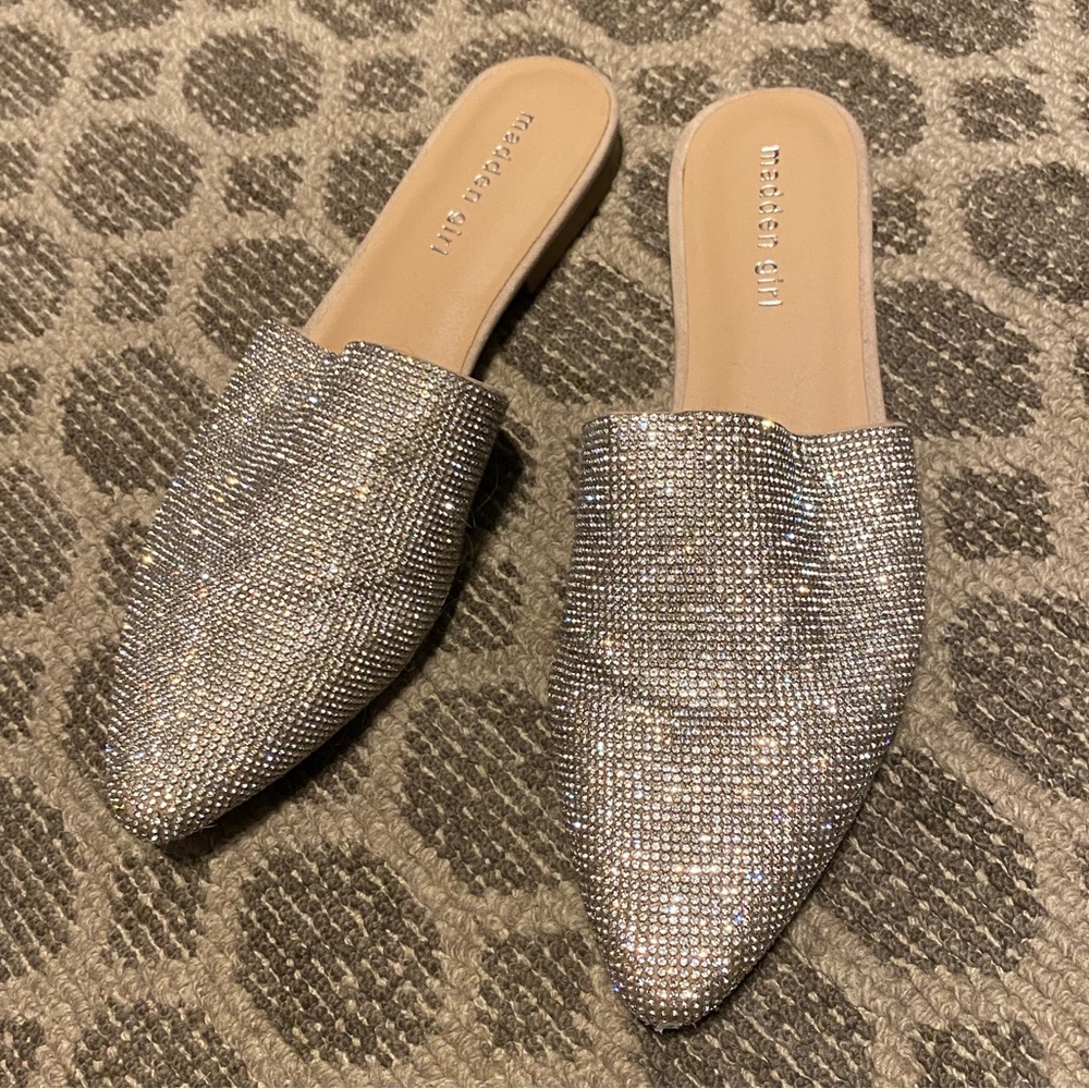 Rhinestone Mules